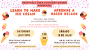 Learn to make ice cream! / ¡Aprende a hacer helado!