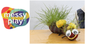 Friday Fun: Messy Play - Grow a Grasserpillar!