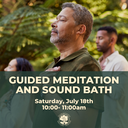 Guided Meditation and Sound Bath