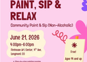 "Community Paint & Sip (Non-Alcoholic): How Do We Preserve Community?