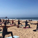 Yoga on the Beach with Michel