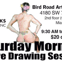 Life Figure Drawing Session on Saturday Morning