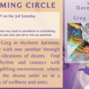 FREE Drumming Circle with Dave Miller & Greg Shannon