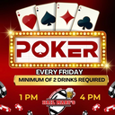 FREE POKER FRIDAYS!