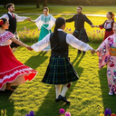 Smile Folk Dancing
