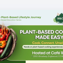 Plant Based Cooking Made Easy, Group Class at Café 180