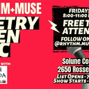 RHYTHM+MUSE POETRY OPEN MIC