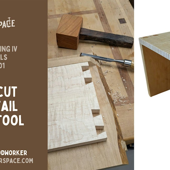 DIY Workshop: Hand-Cut Dovetail Step Stool