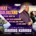 SALSA & BACHATA Social MAMBO KURABU – GUEST DJ AND PERFORMANCES🔥 