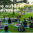 Free Outdoor Meditation at Boston Public Garden