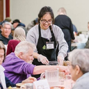 Help cook and serve dinner in Uptown soup kitchen, flexible shift time