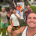 Sparring in the park