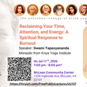 Free Talk: Reclaiming Time, Attention & Energy — A Spiritual Response to Burnout