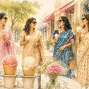 🌸 SAREE & SIP: July Edition☕✨