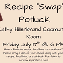 Recipe “Swap” Potluck