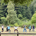 Yoga & hike at Redwood Regional Park!