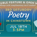 3rd Saturday Poetry in Chinatown