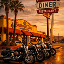 Southwest Diner Breakfast Ride