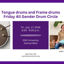 Friday Circle: Tongue drums and frame drums