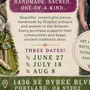 Peruvian Shipibo Art pop up