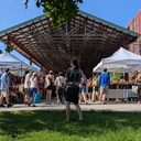 Durham Plein Air/Urban Sketching at Durham Farmer's Market