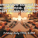 Private, Limited two hour sound bath, Energetic Reset