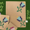 Book Binding & Cross Stitch Workshop