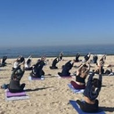 YOGA ON THE BEACH WITH LUCKY🧘‍♀️