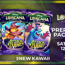 Lorcana Attack of the Vine! Pack Rush Prerelease Event