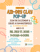 Air-Dry Clay Pop-Up Event