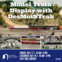 Model Train Display with DesMoiNTrak